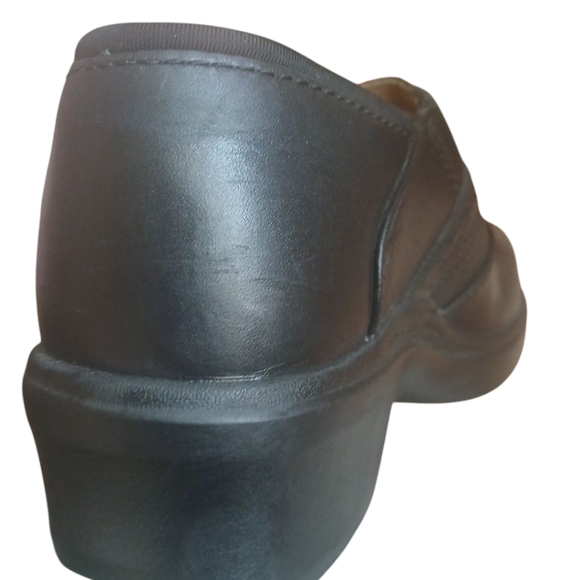 ARIAT Black Leather Safety Clog Womens Slip-On Steel Toe Work Shoe Size 6.5 - Picture 14 of 15